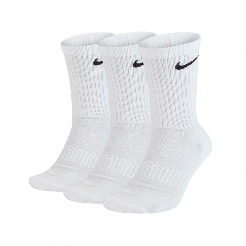 Nike Everyday Cushioned Crew Socks 3-pack Blanco