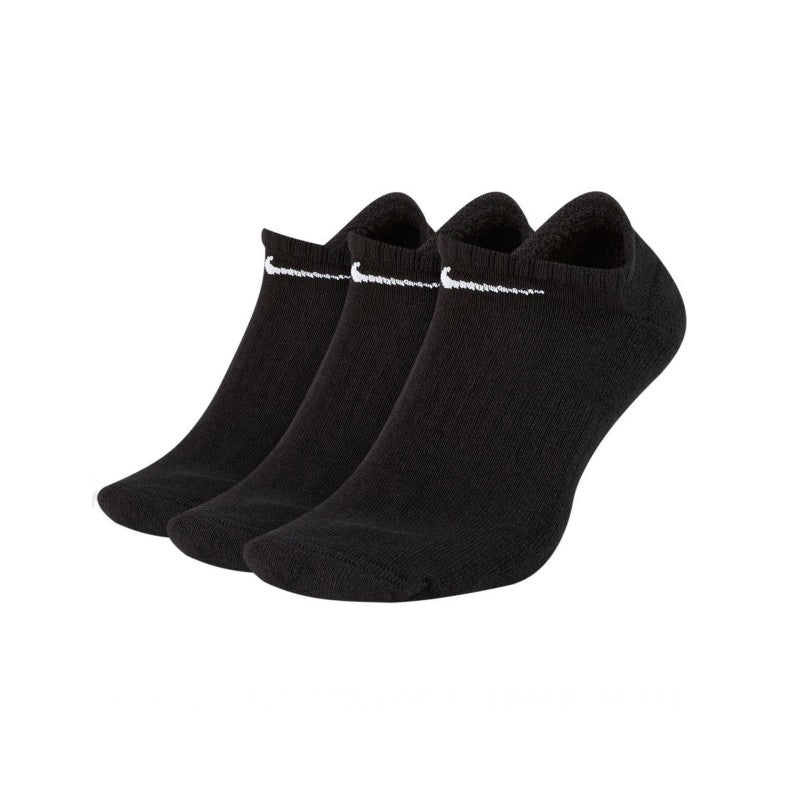 Skarpety Nike Everyday Cushioned No-Show 3-pak, czarne