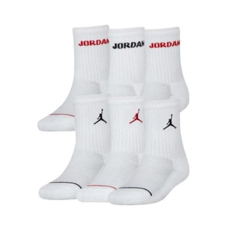 Nike Jordan Legend Crew Socks 6-pack White