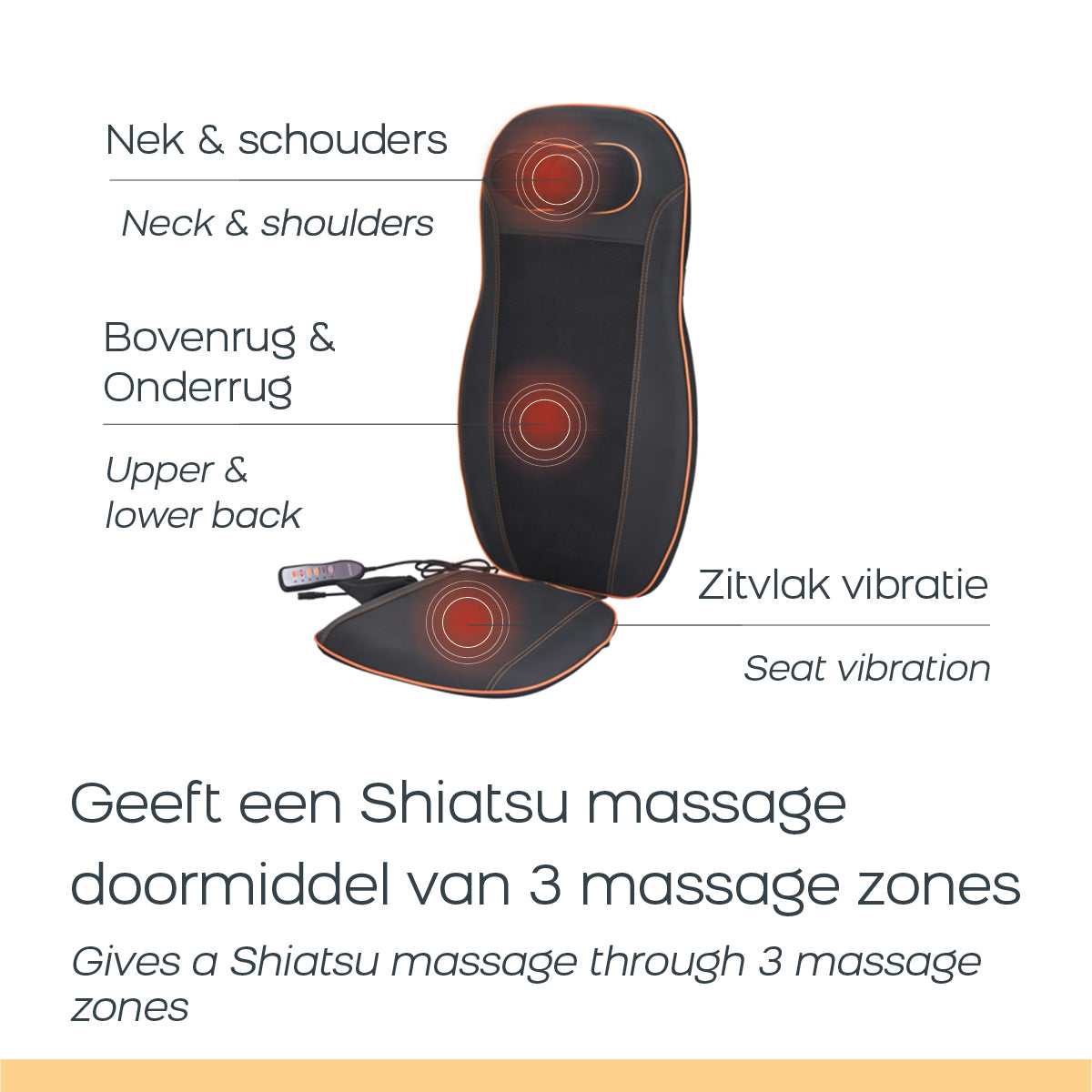 Orange Care – Infrared Massage Seat Cusion