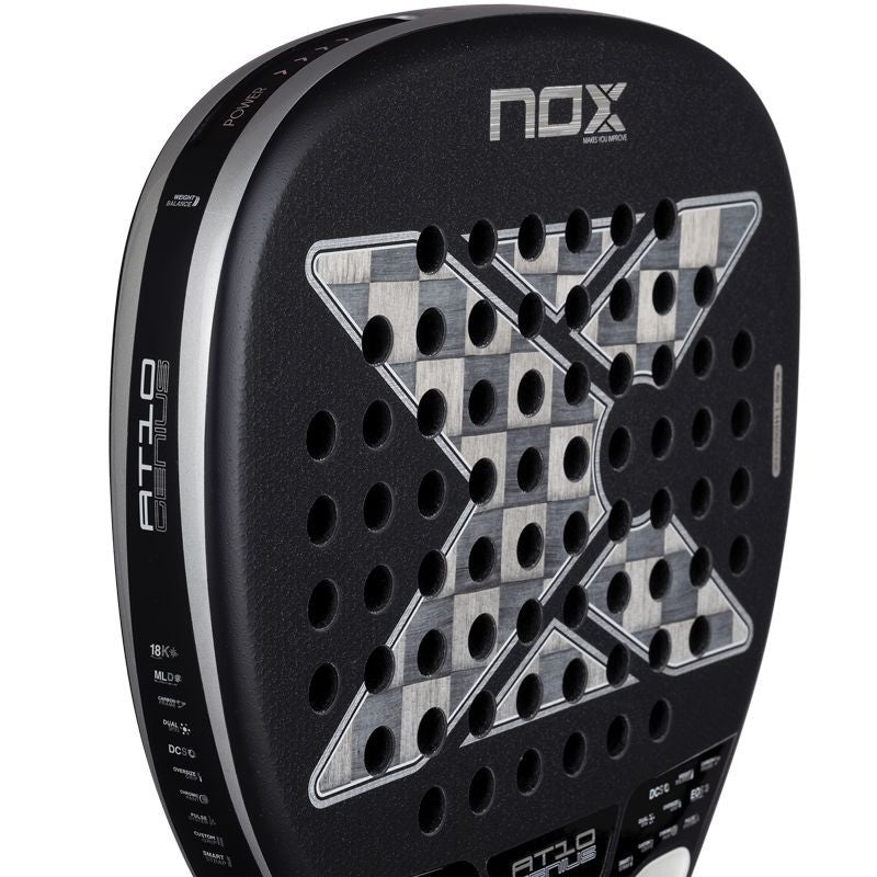 Ionsaí Genius Só Nox At10 Alum 18k Le Agustin Tapia Padel Racket