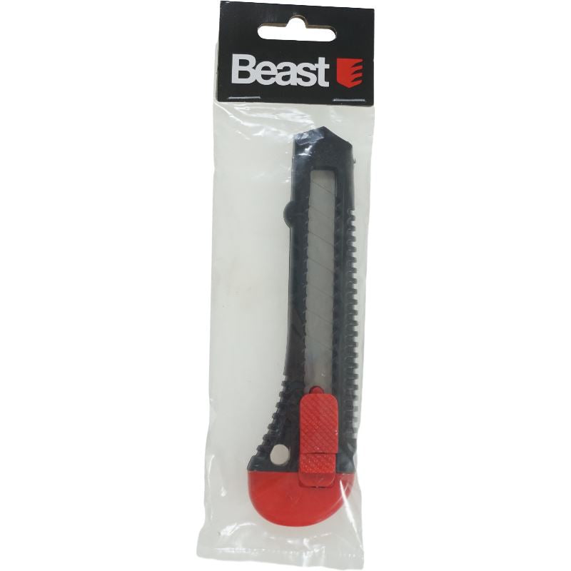 Uitschuifbaar behangmes 18 mm Beast