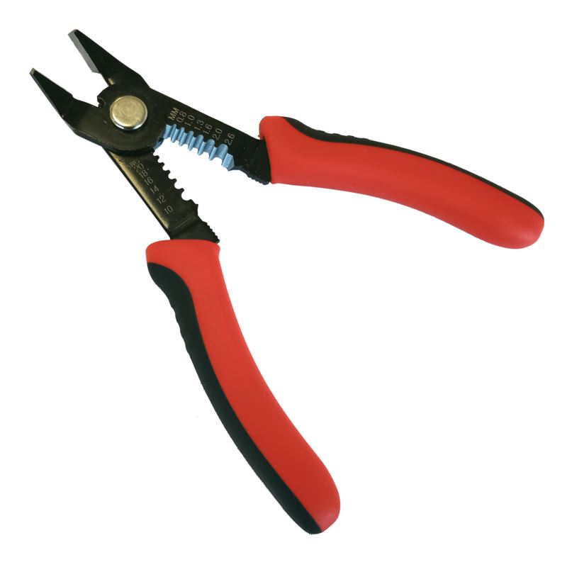 Wire Stripper Cable Cutter 0.8-2.6 Mm Copper Aluminium Spring Mechanism Beast