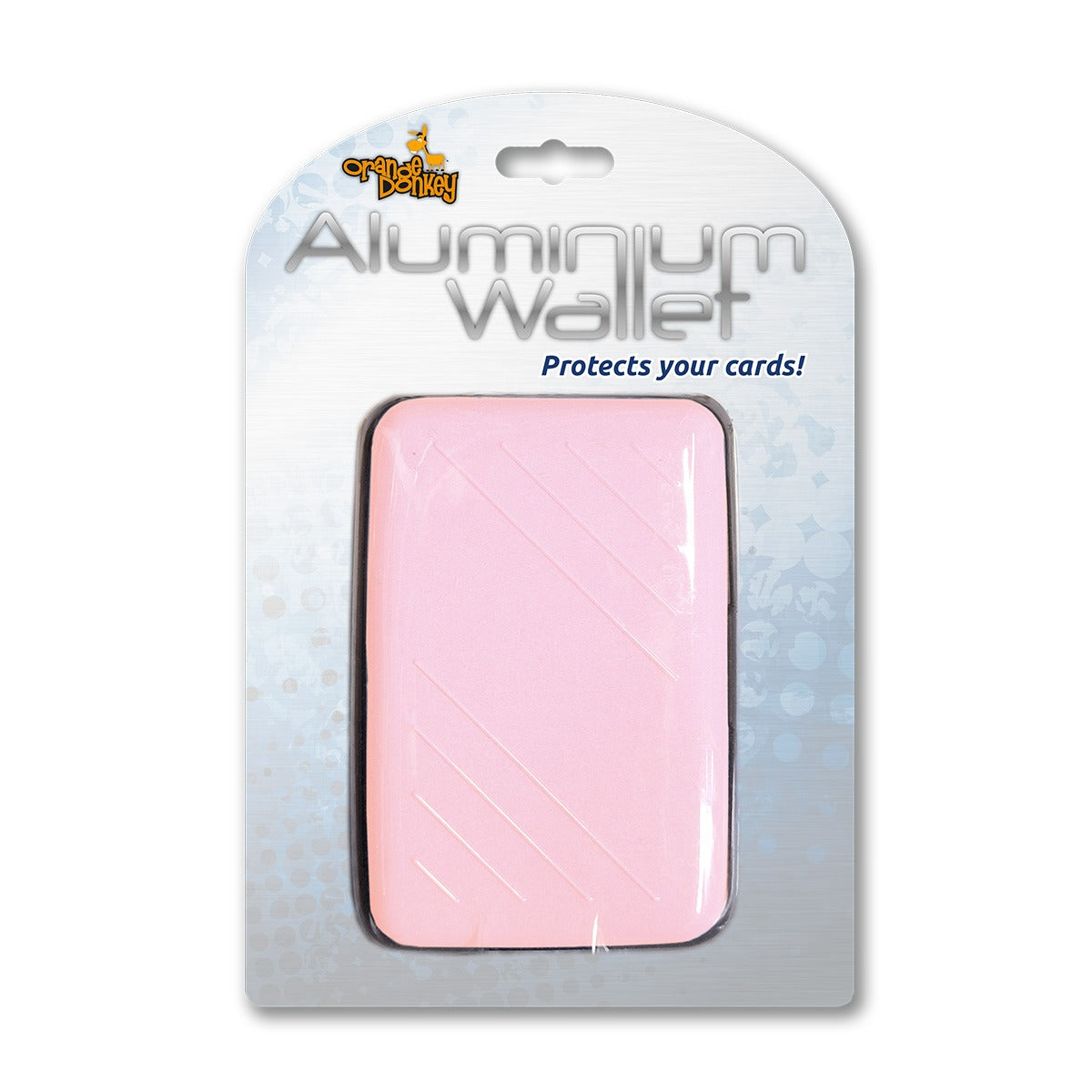 Orange Donkey - Aluminium Card Holder - Pink