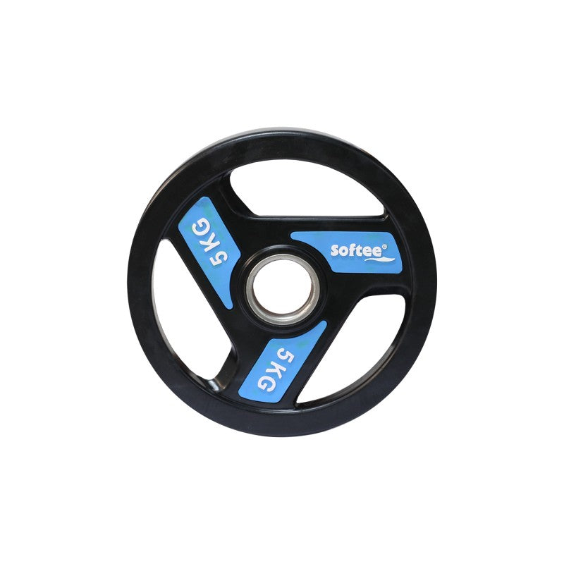 Olympic Plate Softee Modern Negro 125 Kg