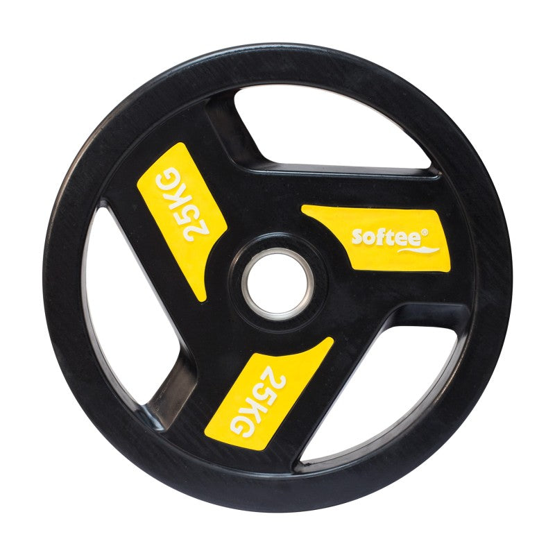 Olympic Plate Softee Modern Negro 125 Kg