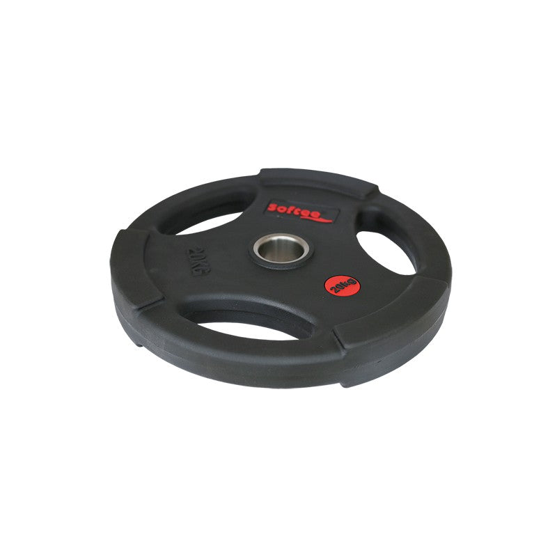 Olympic Plate Softee Urethane Negro 125 Kg