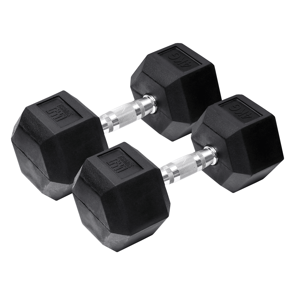 Orange Gym – Hex Dumbbell – 4kg – Set Of 2