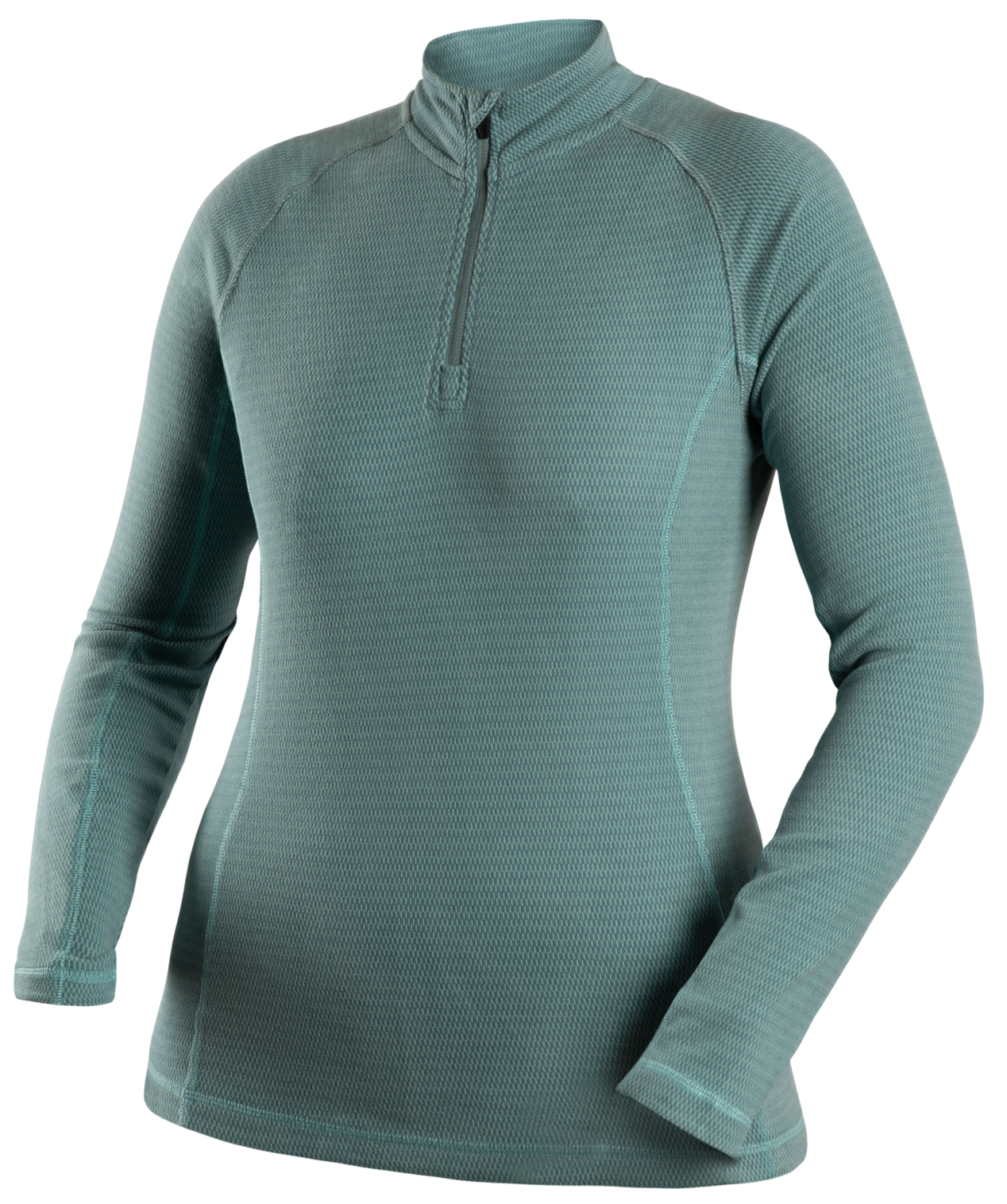 Trespass Gina - Female Base Layer Top Pewter / Teal Mist