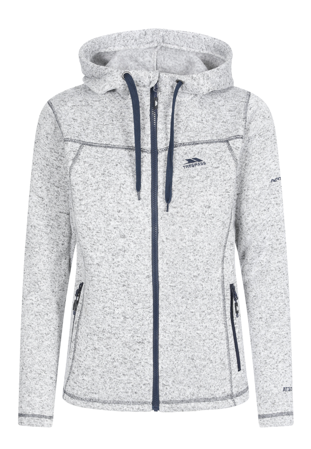 Trespass Odelia B - Female Fleece At300 Ghost Navy Marl