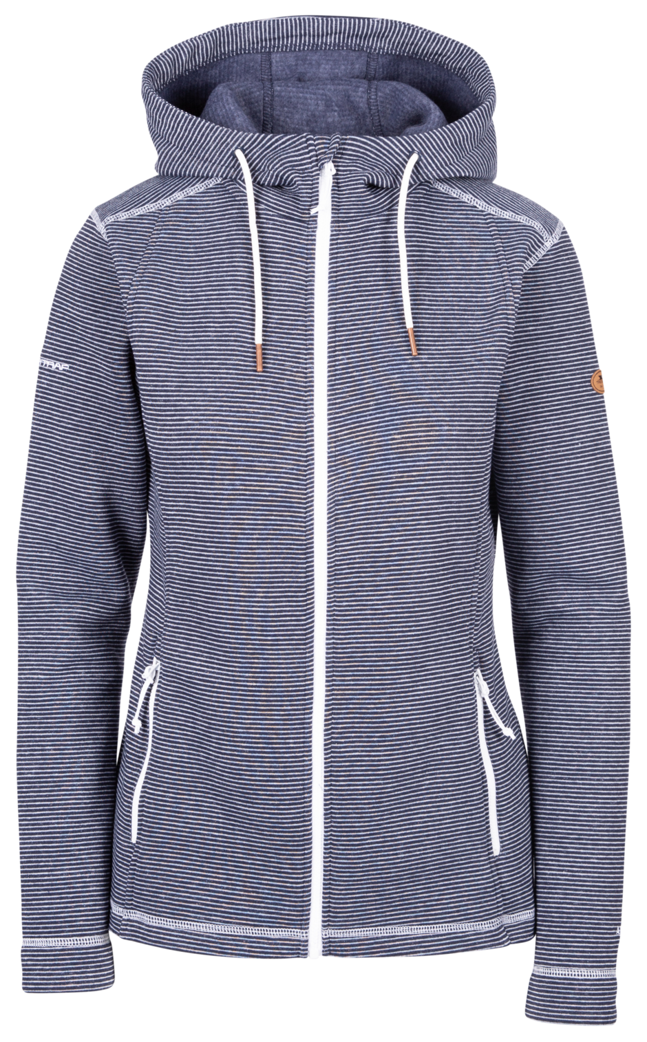 Trespass Rootless - Female Fleece At200 Navy Stripe