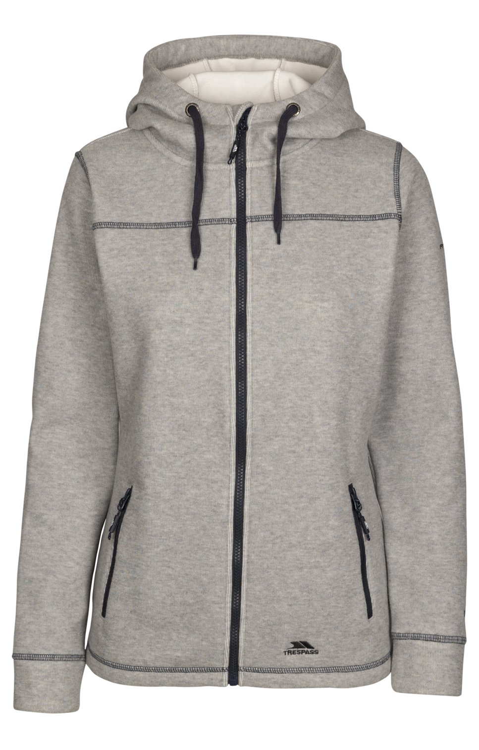 Trespass Runpal - Female Fleece At400 Grey Marl