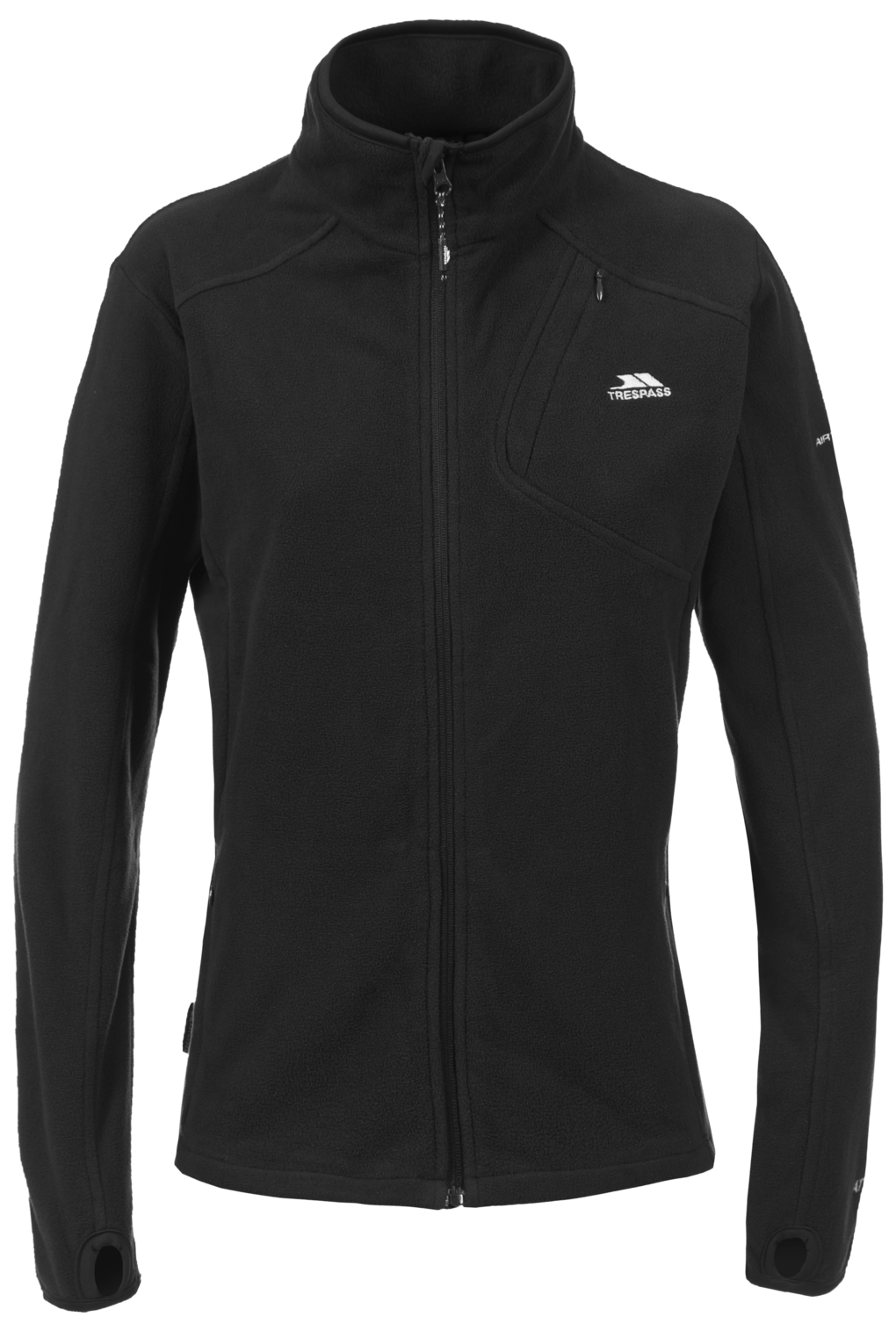 Trespass Saskia - Female Microfleece At100 Black
