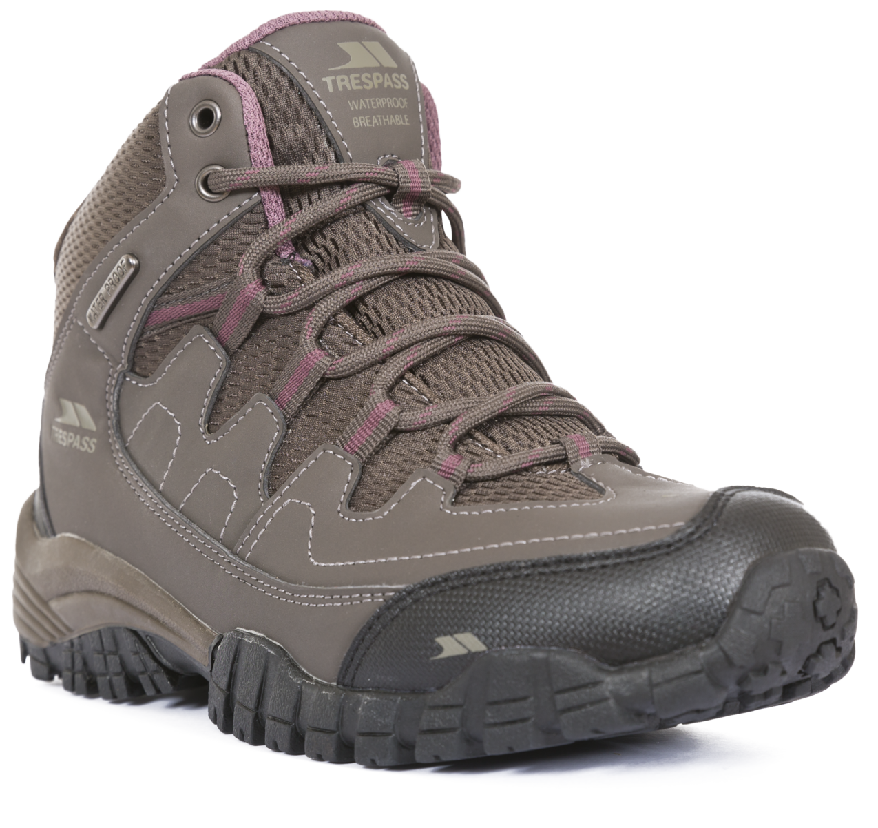Trespass Mitzi - Botte de Randonnée Femme Café