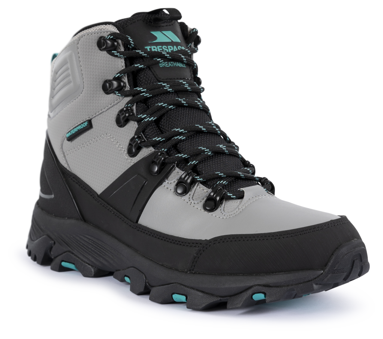 Trespass Miya - Bota de senderismo para mujer gris