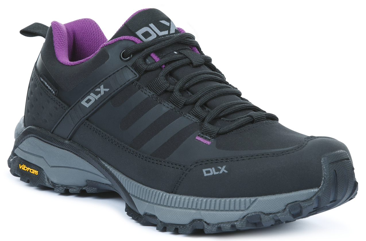Dlx Riona - Damskie buty turystyczne Dlx w kolorze czarnym