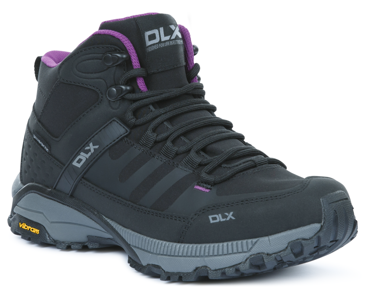 Dlx Riona - Dámská turistická bota Dlx černá