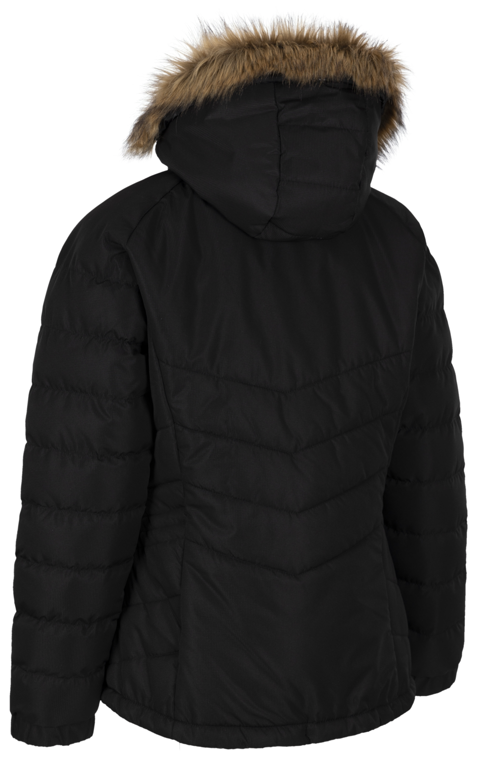 Trespass Nadina - Mujer Acolchada Jkt Negro / Negro