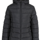 Trespass Elegant - женски подплатени Jkt черни