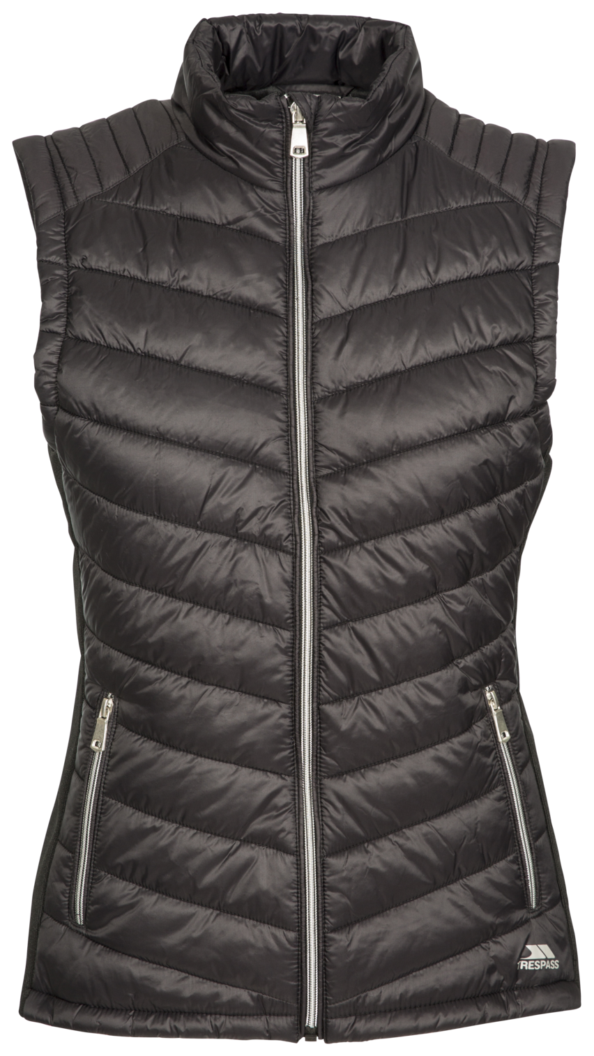 Foghail Elanora - Gilet Dubh Padded Mná