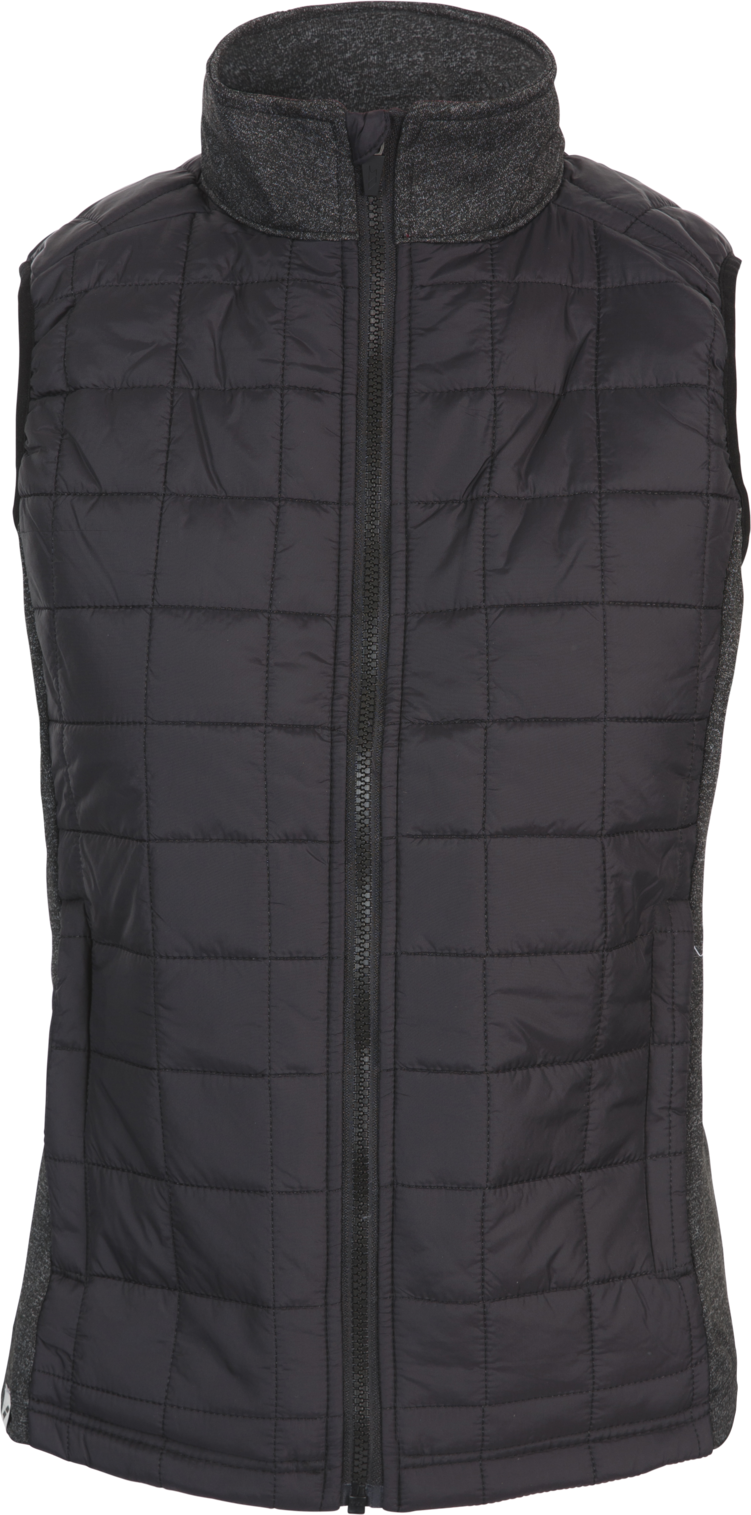 Trespass Lyla - Chaleco activo para mujer negro X