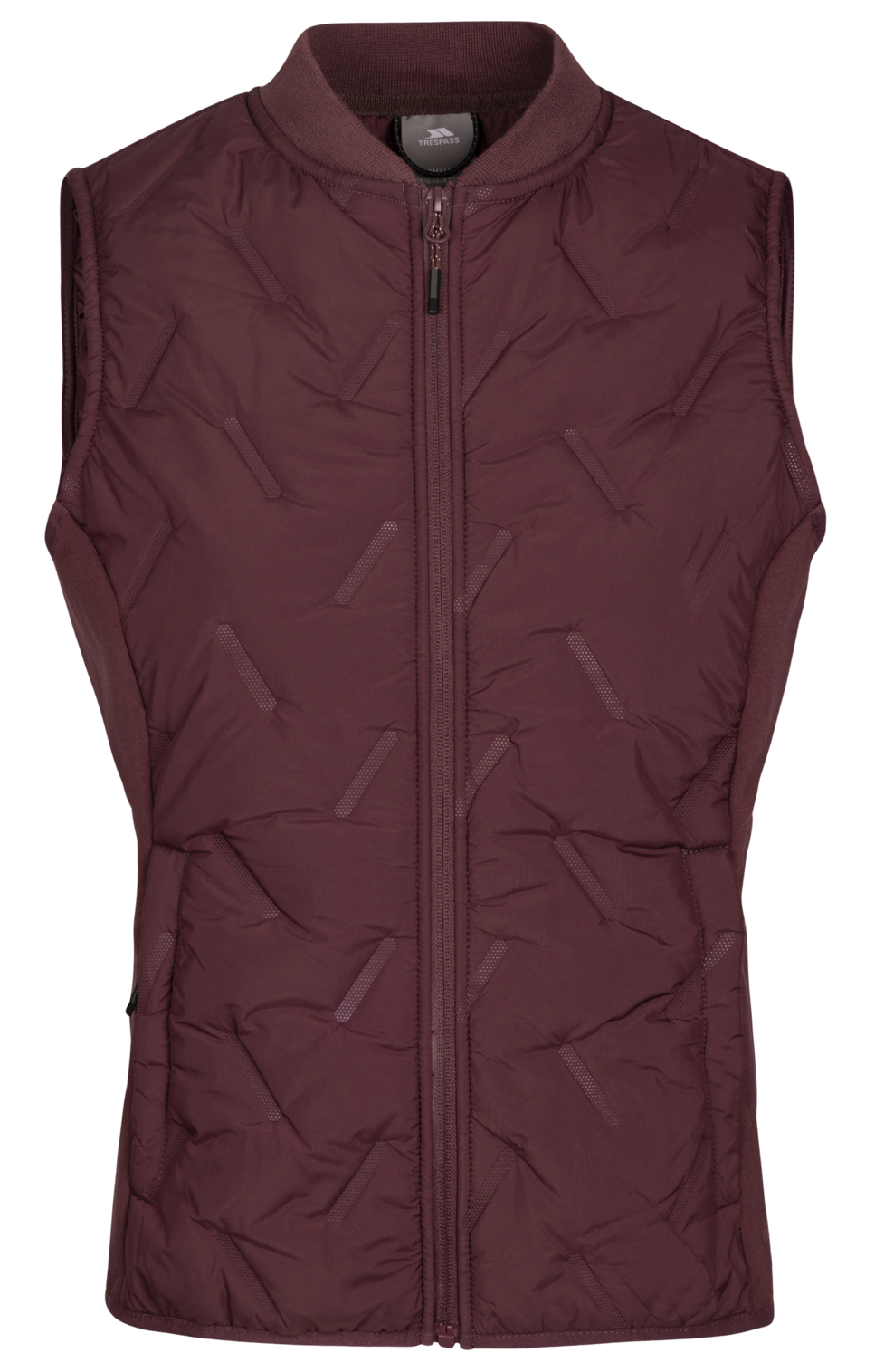 Trespass Miran - Female Active Hybrid Gilet Mulberry