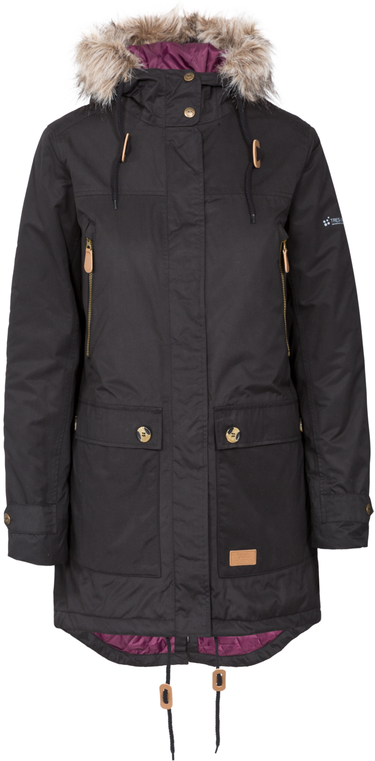 Trespass Clea - Vrouw Jkt Tp50 Zwart