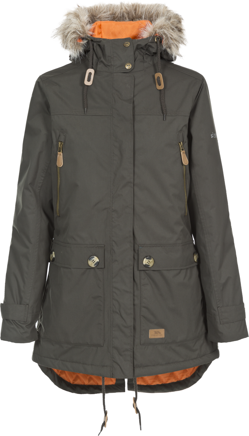 Trespass Clea - Female Jkt Tp50 Dark Khaki