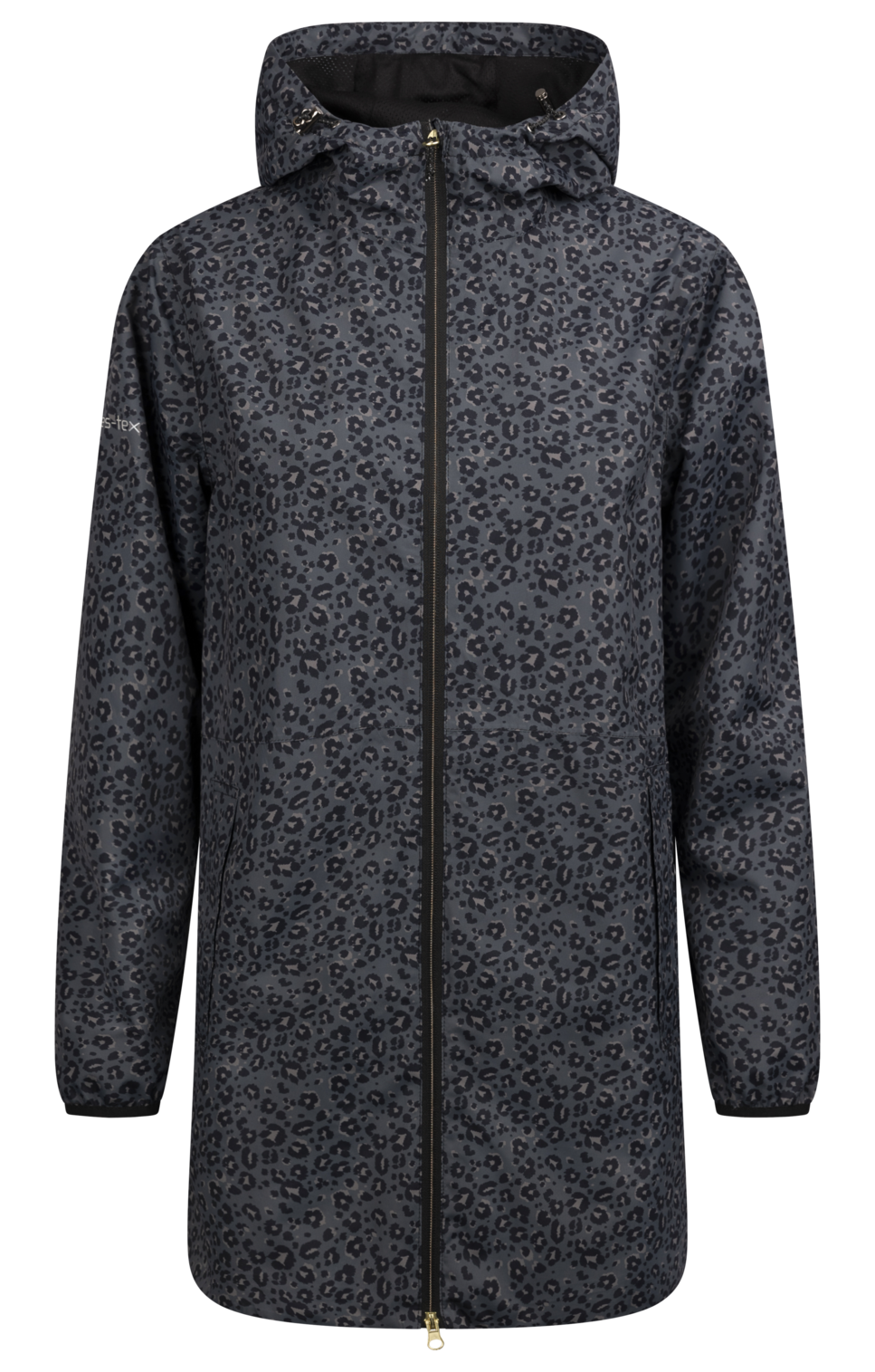 Trespass Parched - Female Rainwear Jacket Black Print