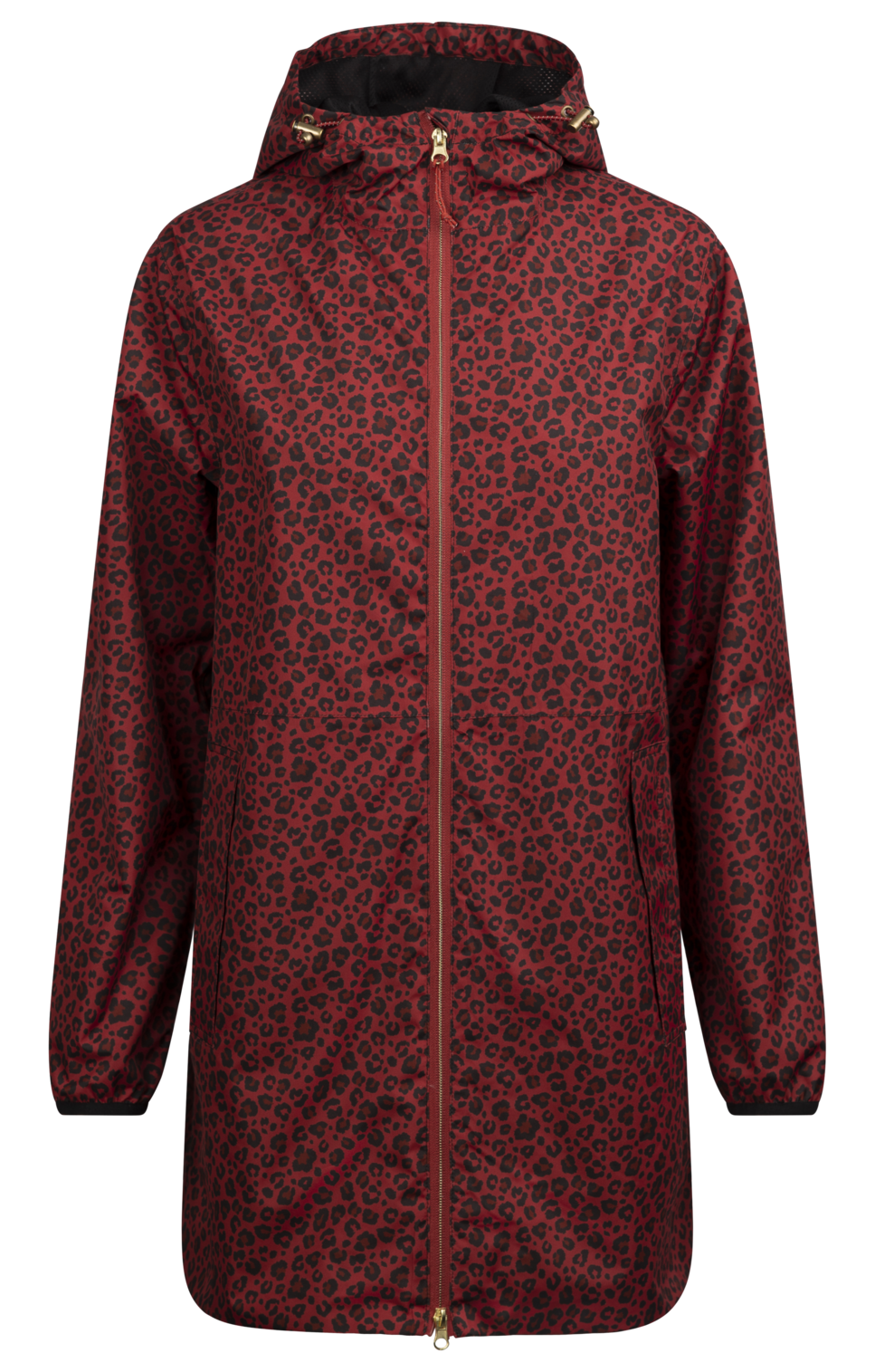 Trespass Parched - Female Rainwear Jacket Burnt Sienna Print