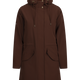 Trespass Vailsom - Casaco Impermeável Feminino Castanho