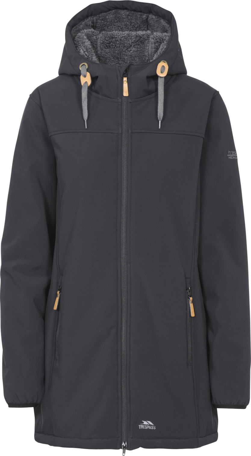 Trespass Kristen - Donna Softshell Jkt Nero
