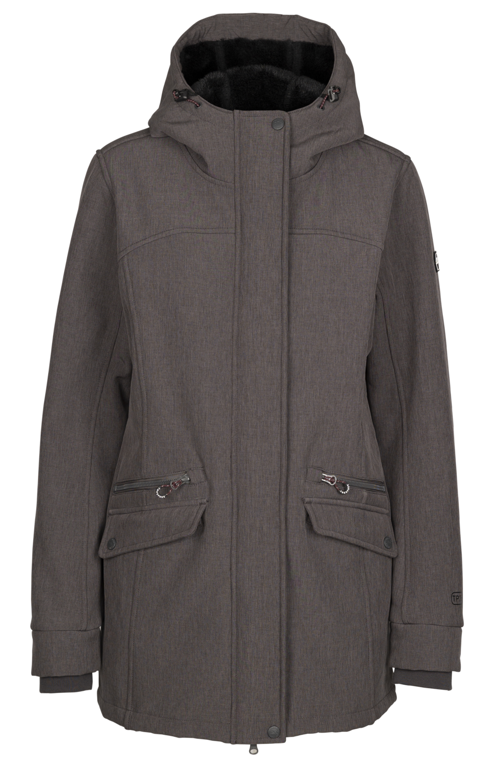 Trespass Anza - Kvinde Softshell Jkt Mørkegrå Mergel