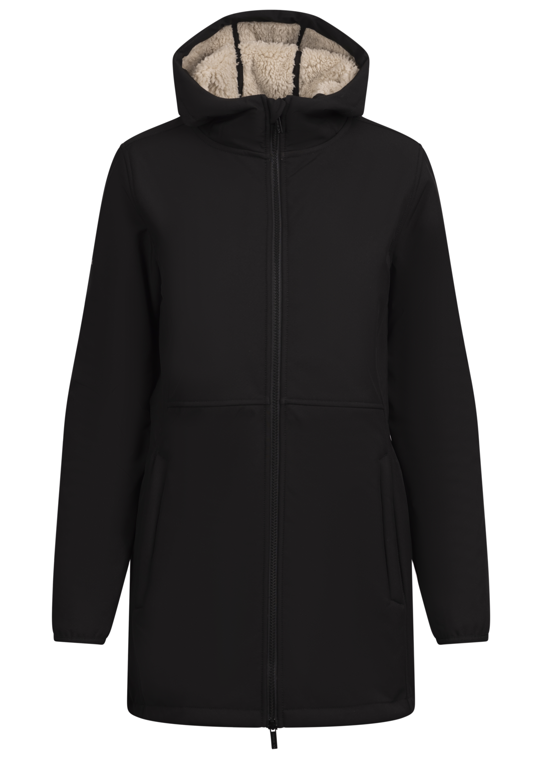 Trespass Sine - Jachetă Softshell pentru femeie neagră