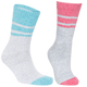 Trespass Hadley - Female Socks Marine Marl/raspberry Marl