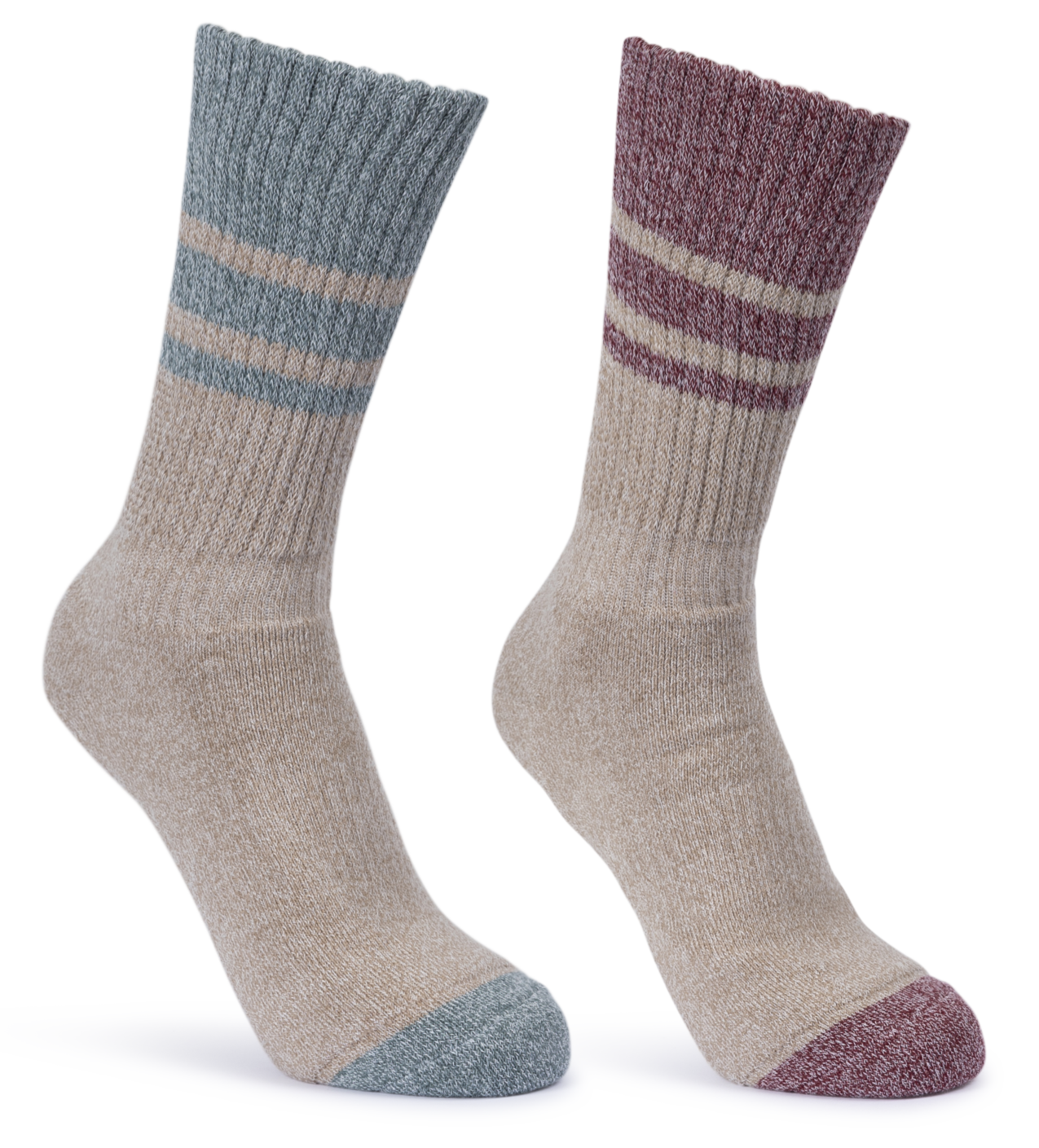 Trespass Hadley - Female Socks Spruce Green / Dark Cherry
