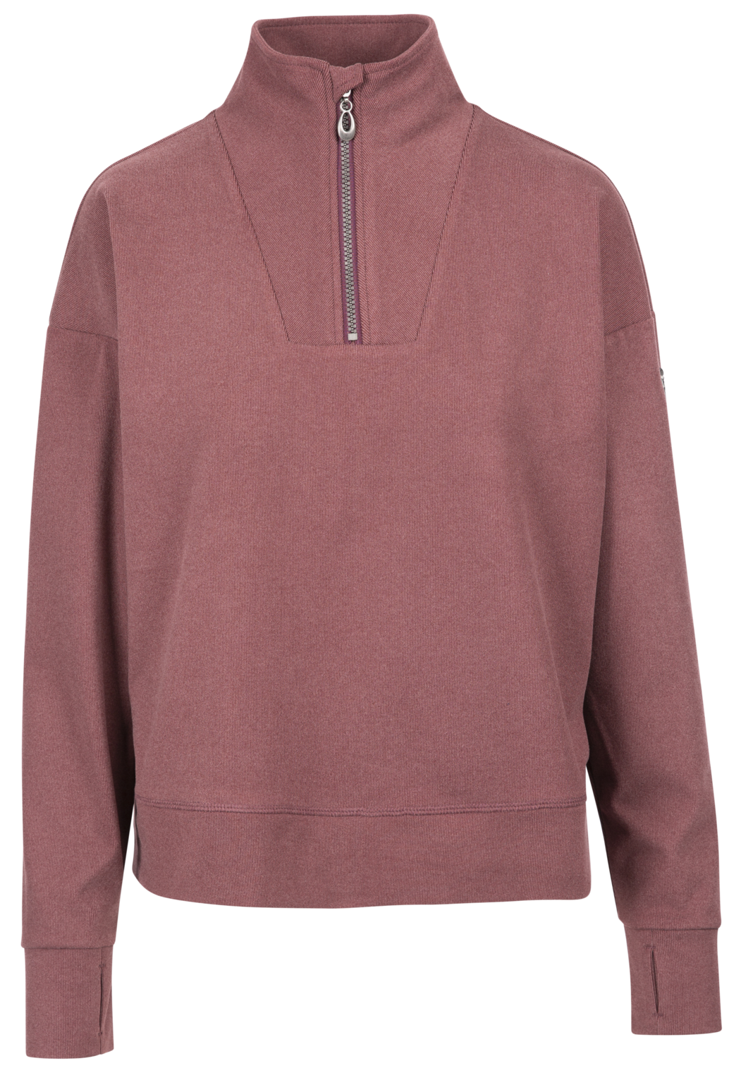 Trespass Happen- Female Casual Top Rose Tone Marl
