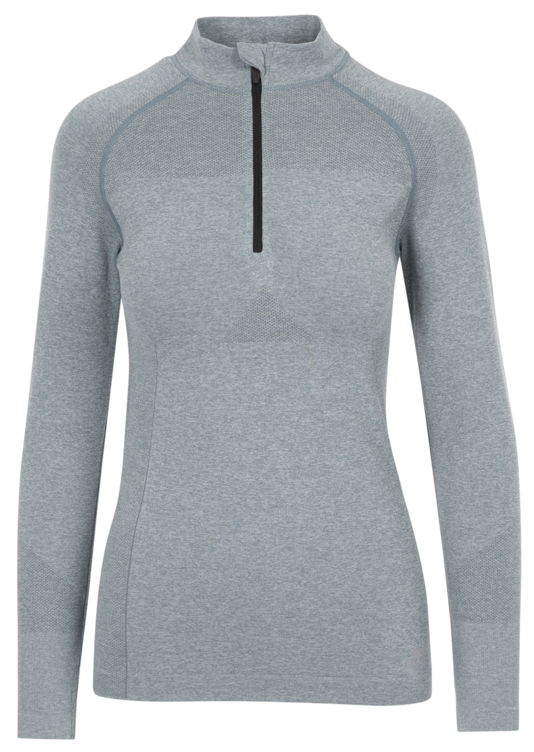 Trespass Pelina Zip - Femei Active Top Teal Mist