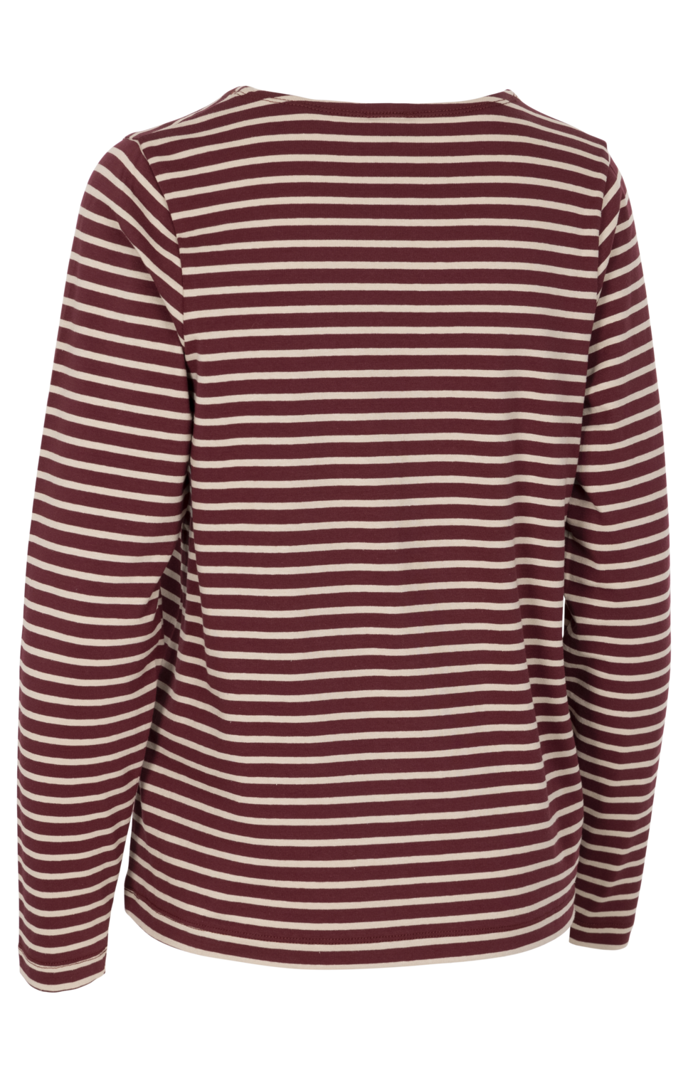 Trespass Karen - Top casual femminile a righe color ciliegia scuro