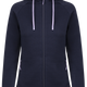 Dlx Lynsky - Top feminino Dlx feminino com capuz azul marinho