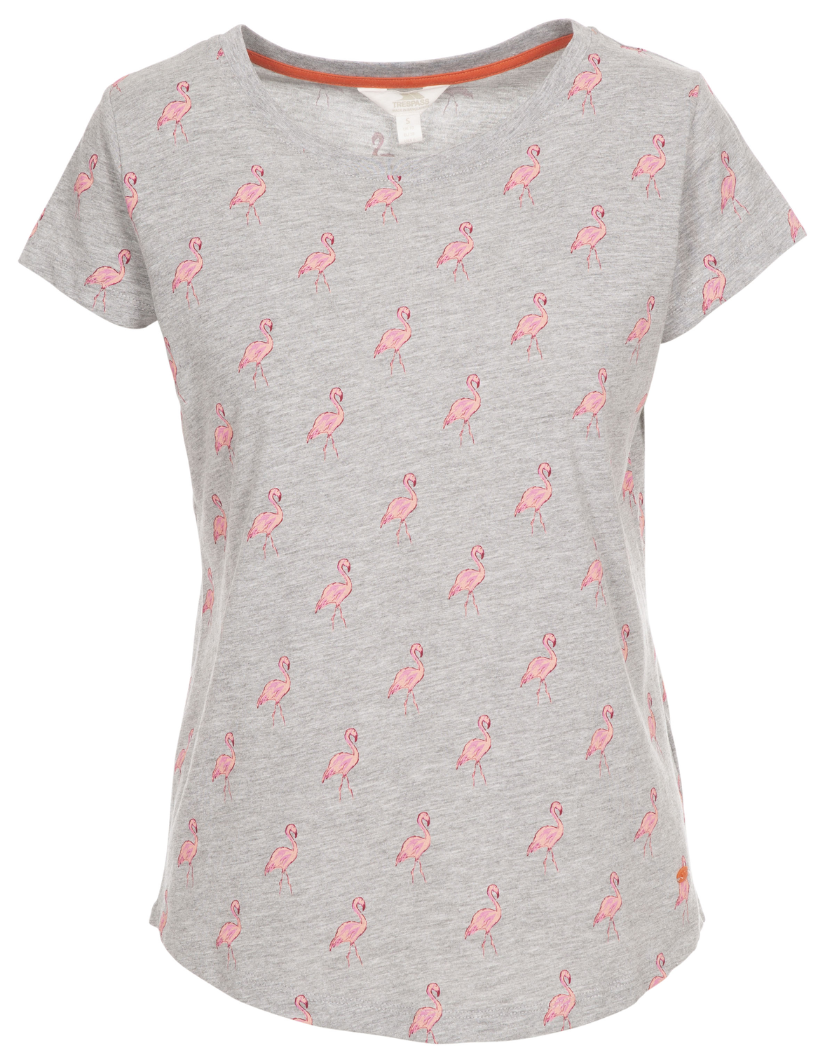Trespass Carolyn - Female Tshirt Grey Flamingo