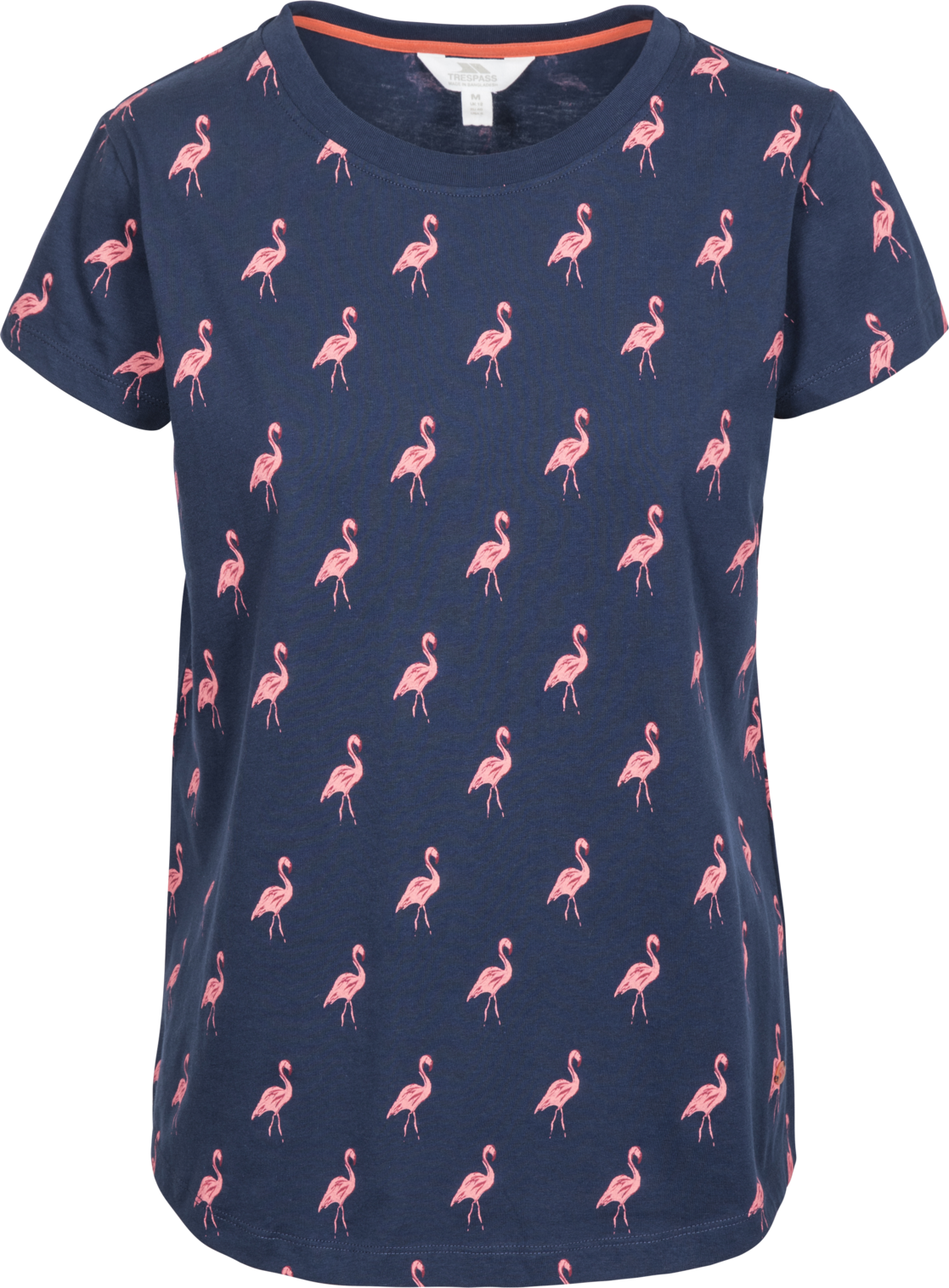 Trespass Carolyn - T-shirt til kvinder Navy Flamingo