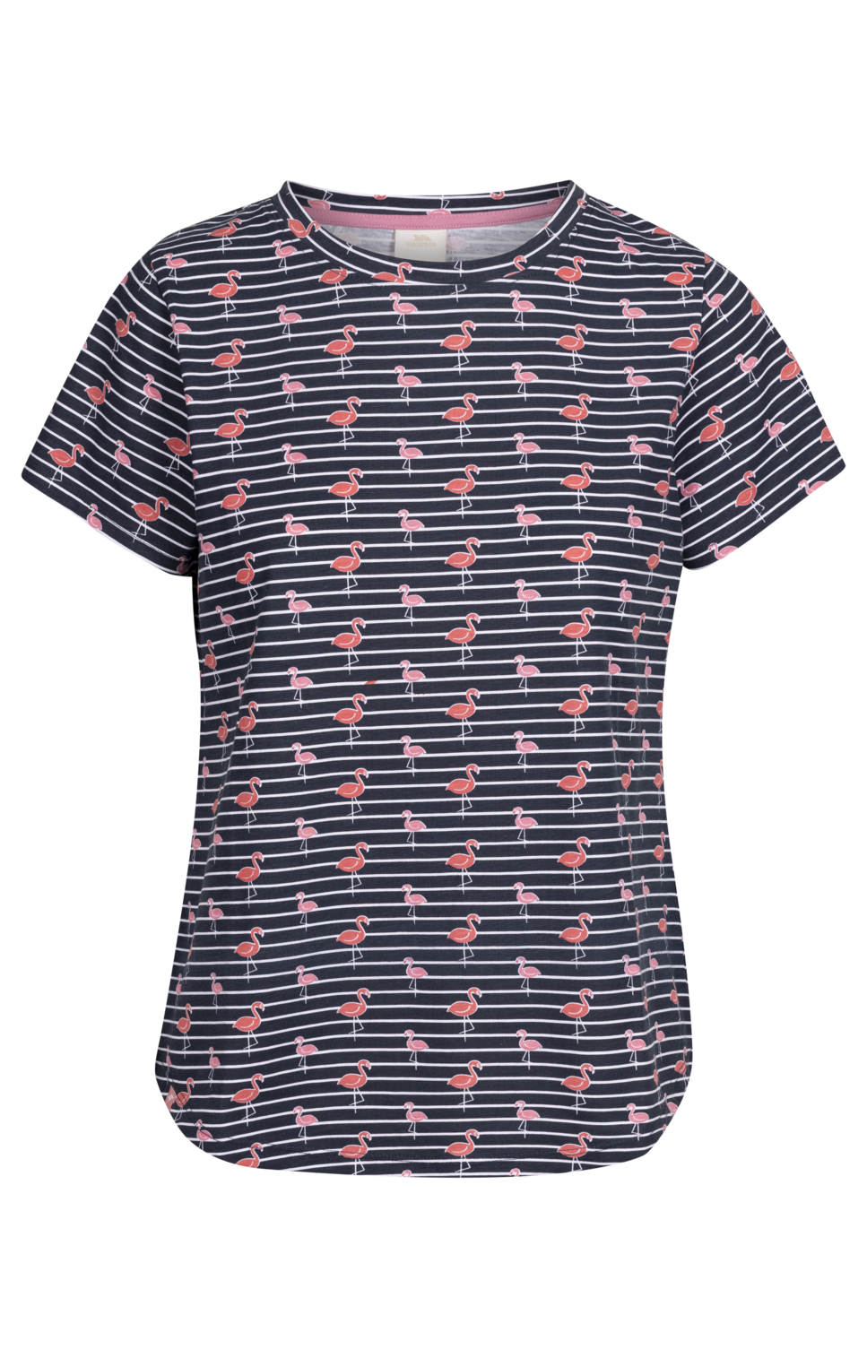 Trespass Cara- Top casual pentru femeie Navy Flamingo Stripe