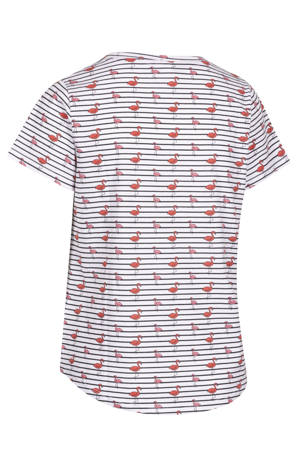 Trespass Cara- Female Casual Top White Flamingo Stripe