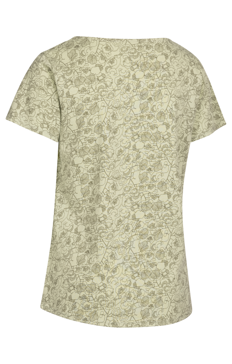 Trespass Simona- Top informal para mujer con estampado de color salvia claro