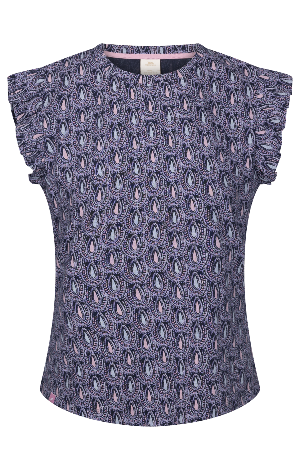 Trespass Salma - Female Casual Tshirt Navy Print