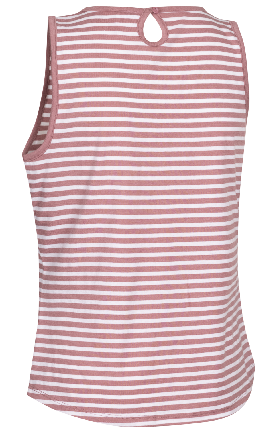 Trespass Kelly - Vest Ócáideach na mBan Barr Solais Mulberry Stripe