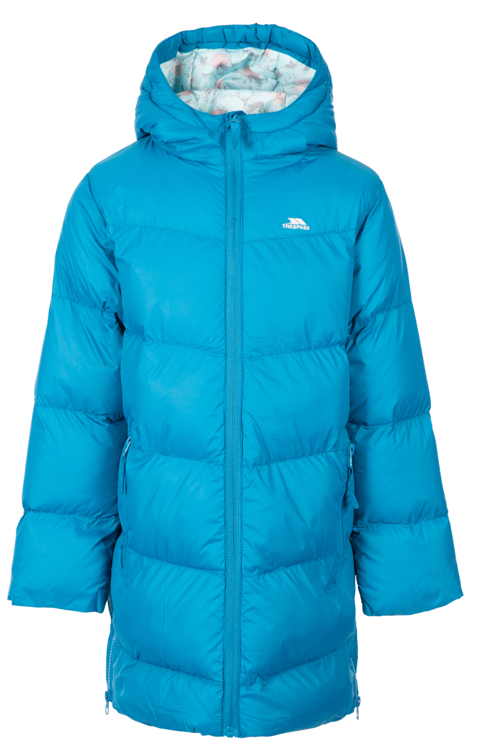 Trespass Pleasing - Kids Padded Jkt Rich Teal 7/8