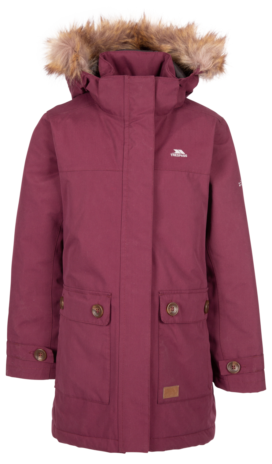 Trespass Rhoda - Girils Rain Jkt Tp50 Fig
