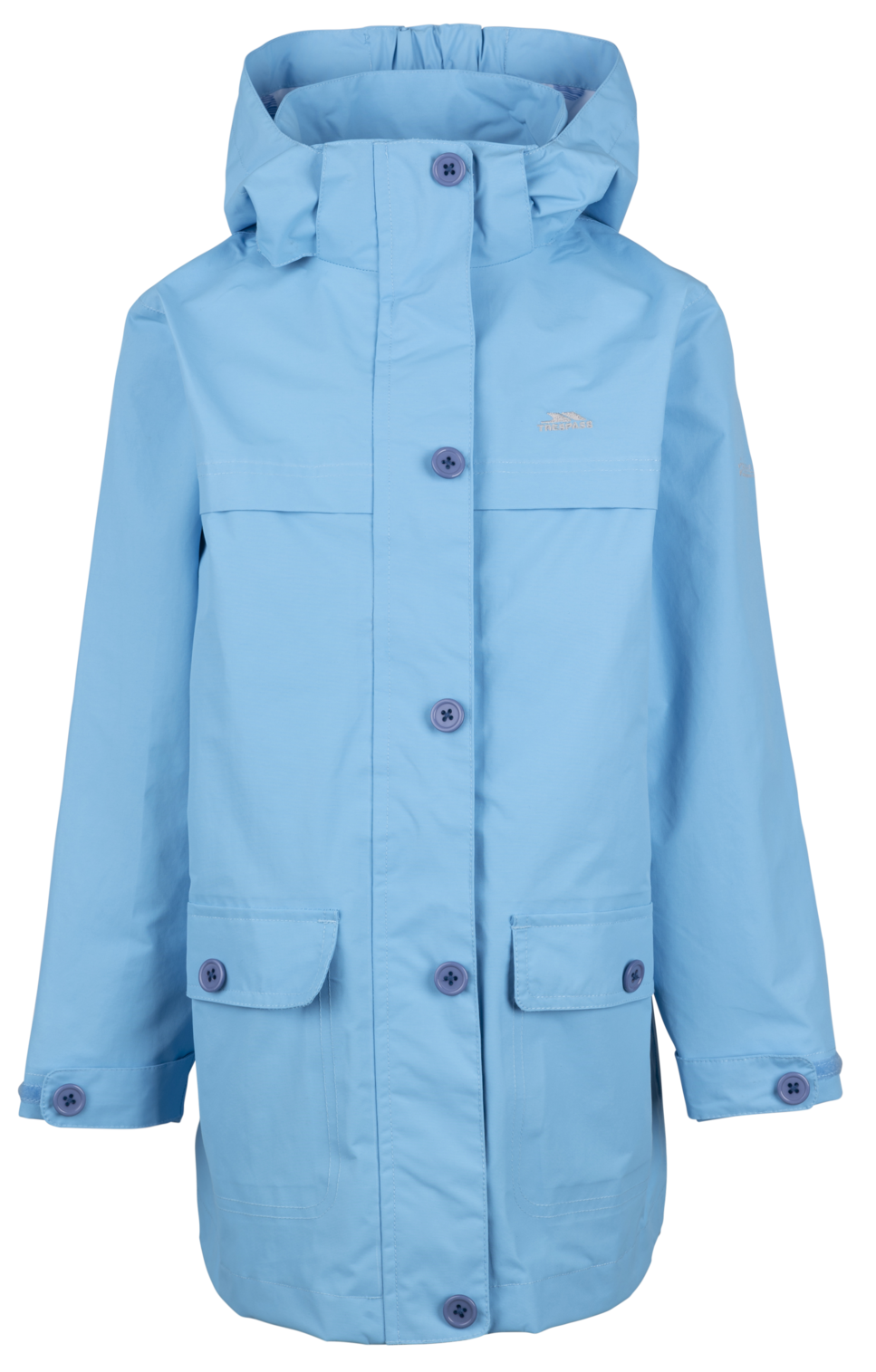 Trespass Fairly - Female Rain Jacket Tp50 Blue Skies 11/12
